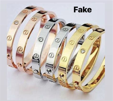 cartier fake love bracelet|cartier love bracelet knockoff.